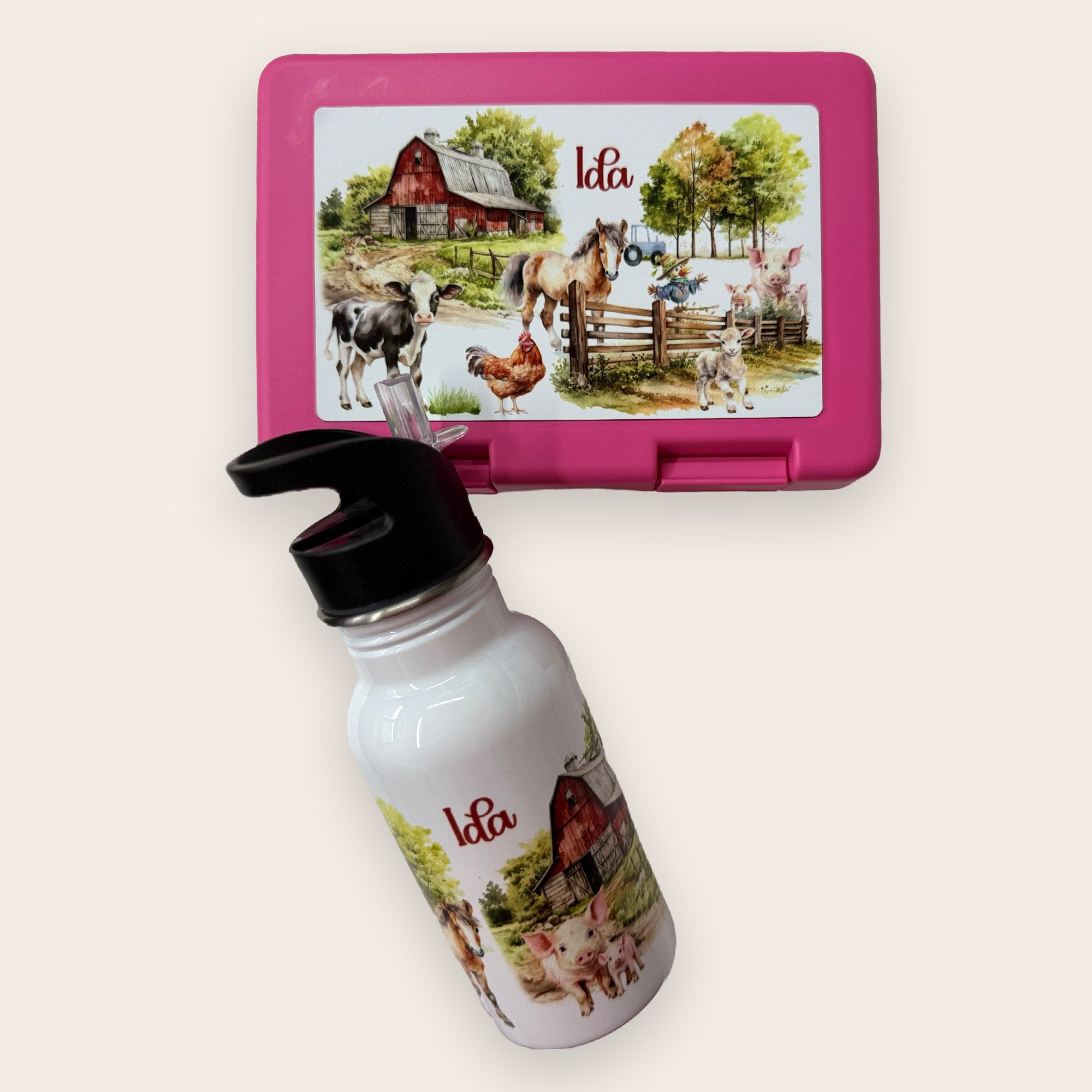 Dein Printwerk Itzehoe – Becher & Flaschen – personalisierte Trinkflasche und Brotbox – Referenz