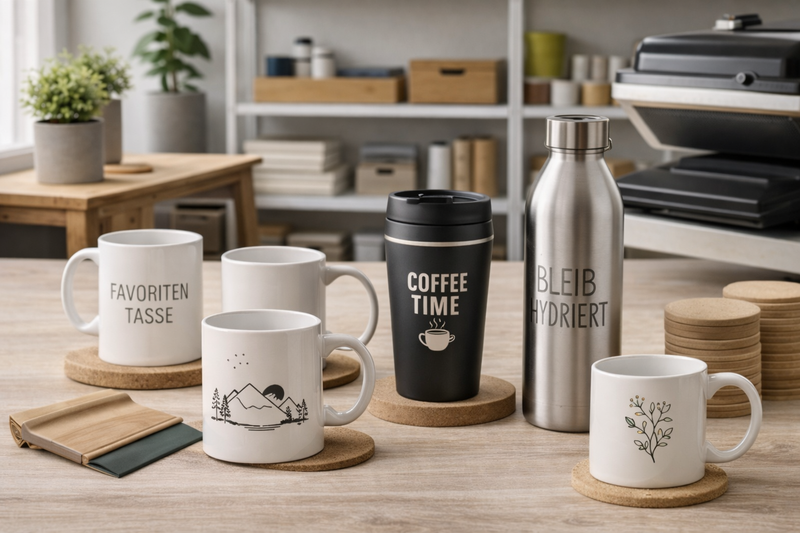 Becher, Tassen & Flaschen