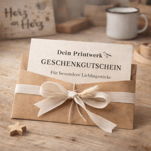 Geschenkgutschein von Dein Printwerk