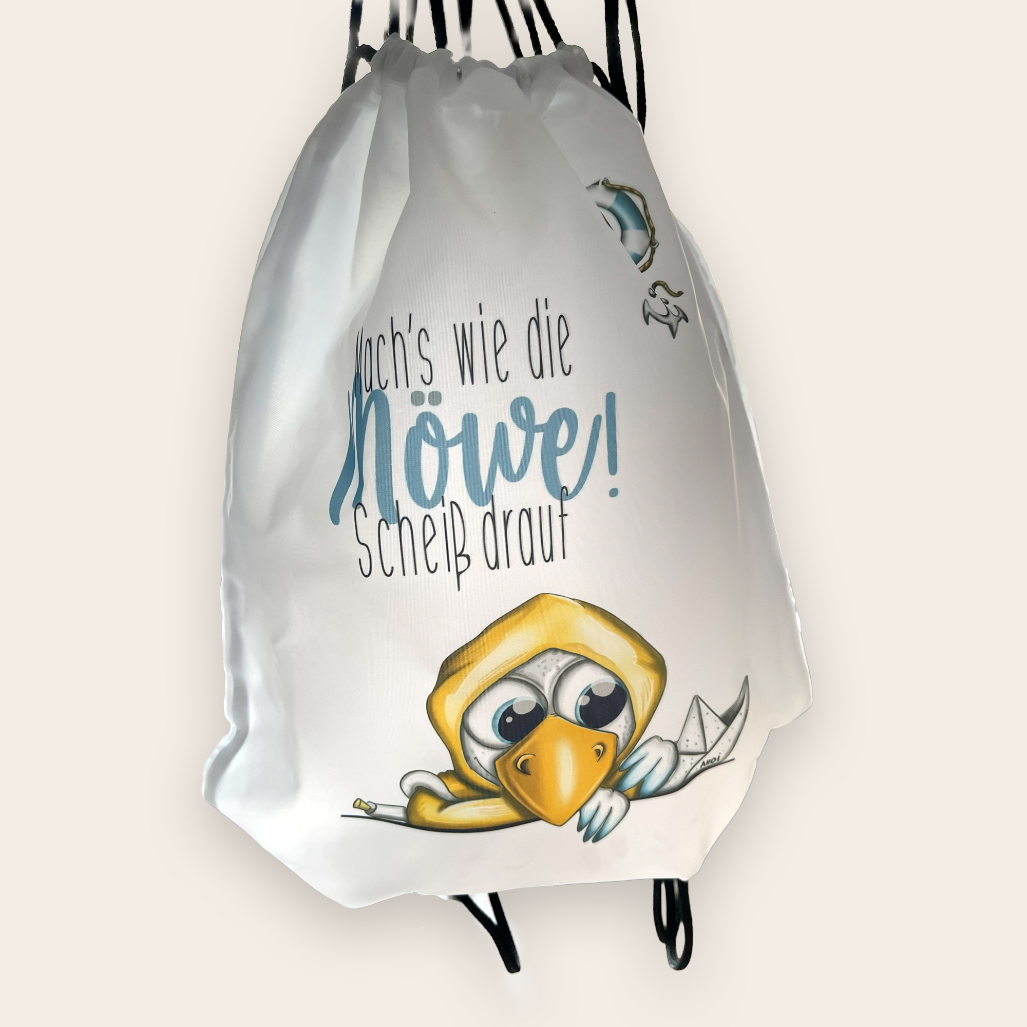 Dein Printwerk – Textildruck Gymbag mit Motiv – Referenz