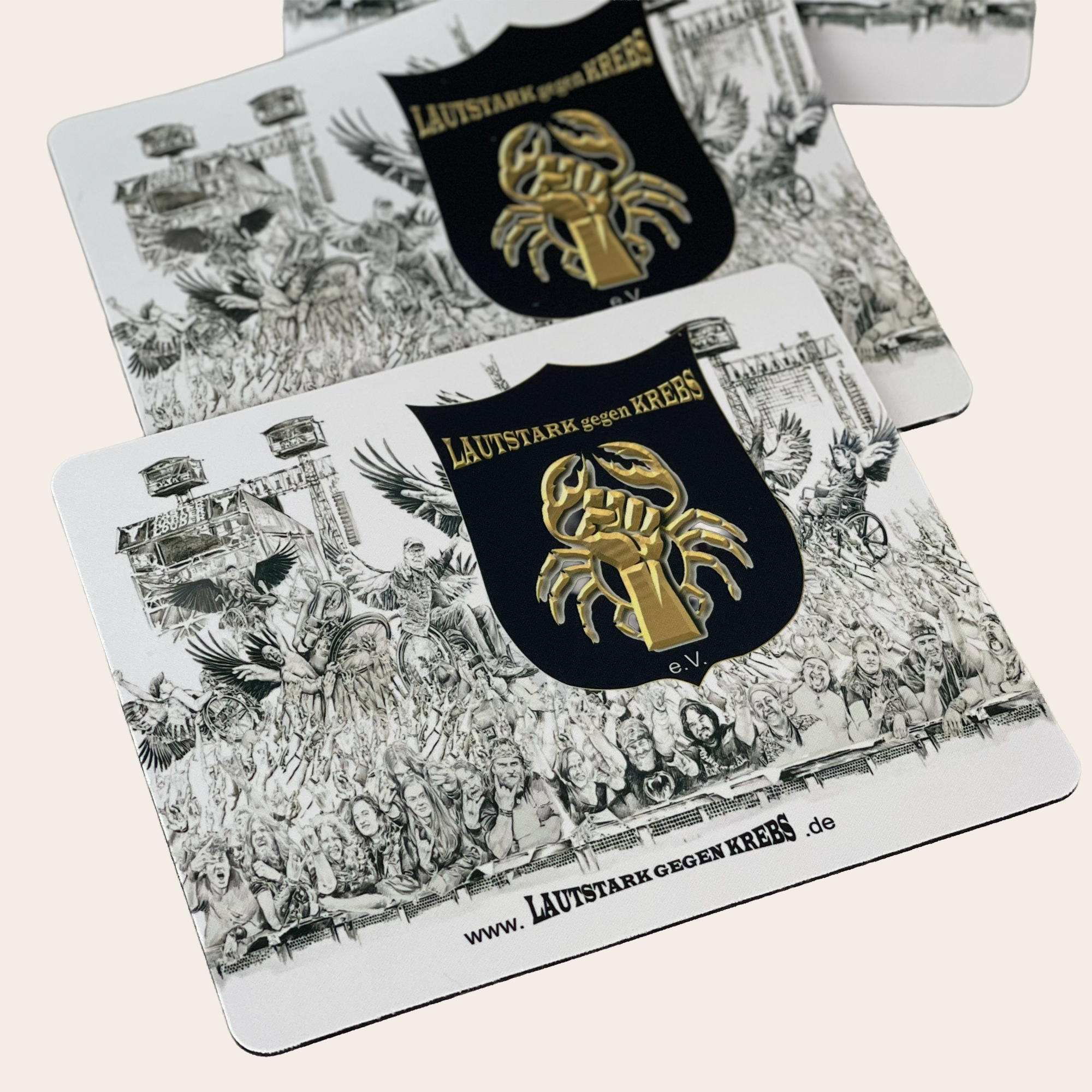 Dein Printwerk – Textildruck Mousepad mit Motiv – Referenz
