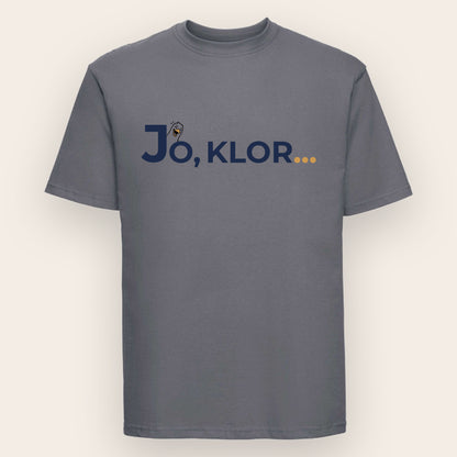 Convoy-grey - Russell T-Shirt Motiv Jo kloor lachende Möwe Front