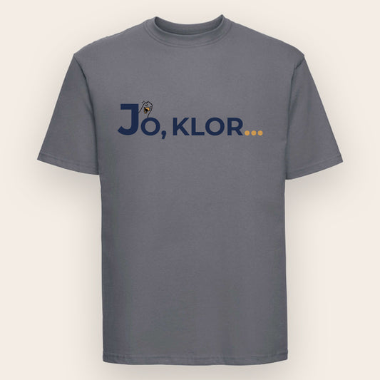 Convoy-grey - Russell T-Shirt Motiv Jo kloor lachende Möwe Front