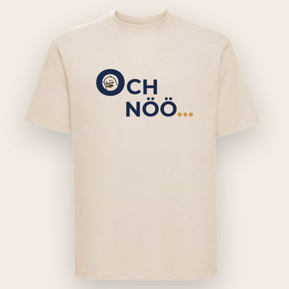 naturfarbenes- Russell T-Shirt Motiv Och nöö Möwe Frontansicht